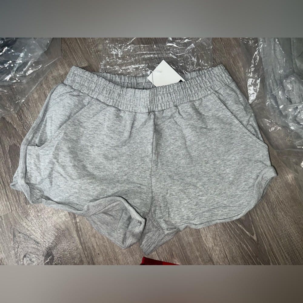 Comfy shorts from my boutique. 92% cotton 8% spandex